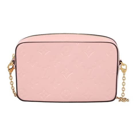 louis vuitton rose ballerine camera pouch